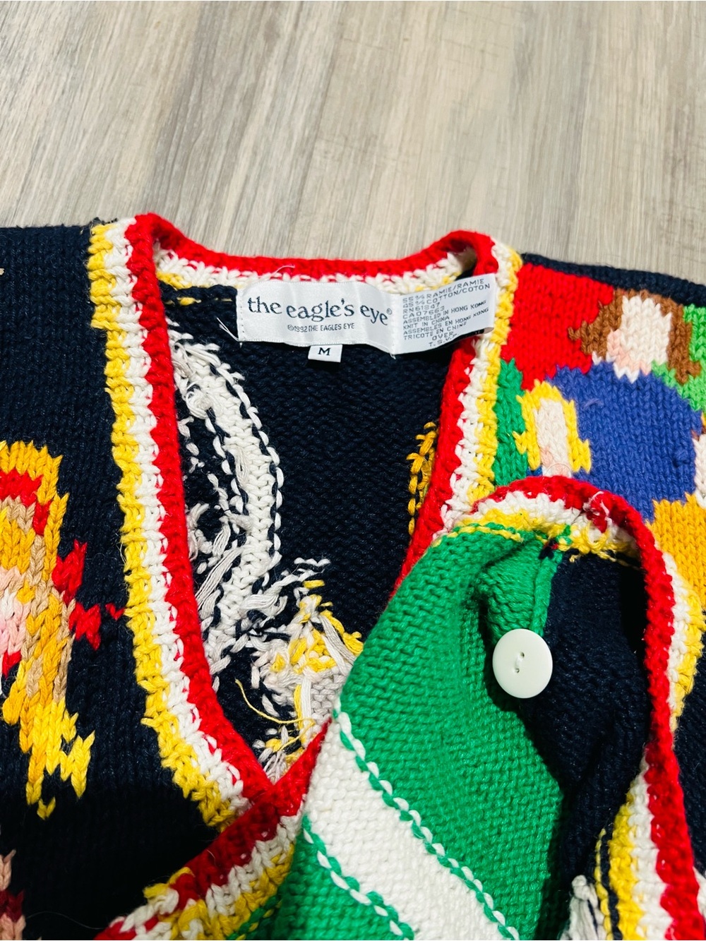 Vintage Tennis World Tour Knit Sweater Vest - Picture 5 of 8